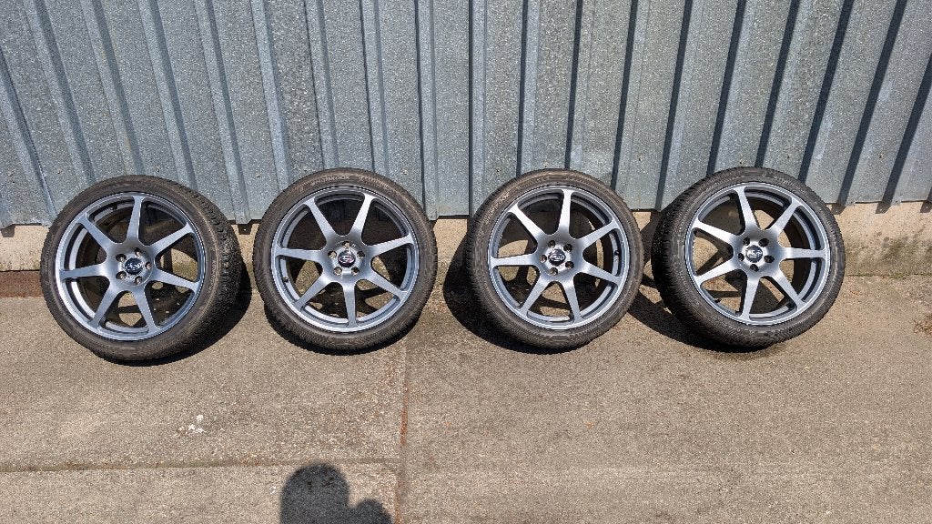 Velgen 18 inch + All Season banden, Auto-onderdelen, Banden en Velgen, Ophalen, 18 inch, Gebruikt, Banden en Velgen