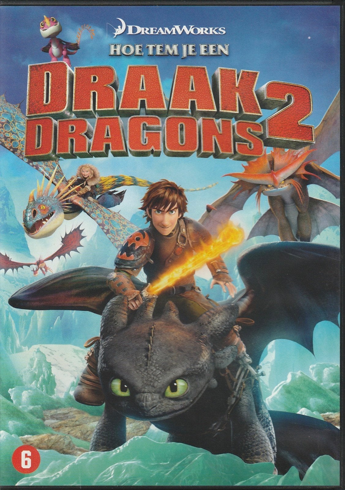 Hoe Tem Je Een Draak 2 - DreamWorks Animatie NL DVD, Europees, Tekenfilm, Verzenden, Nederlands