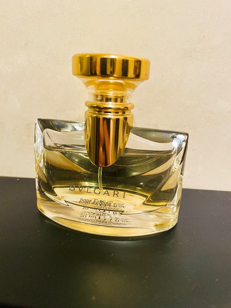Bvlgari Pour Femme Parfum 30ml perfume Vintage Old Original, Ophalen, Zo goed als nieuw