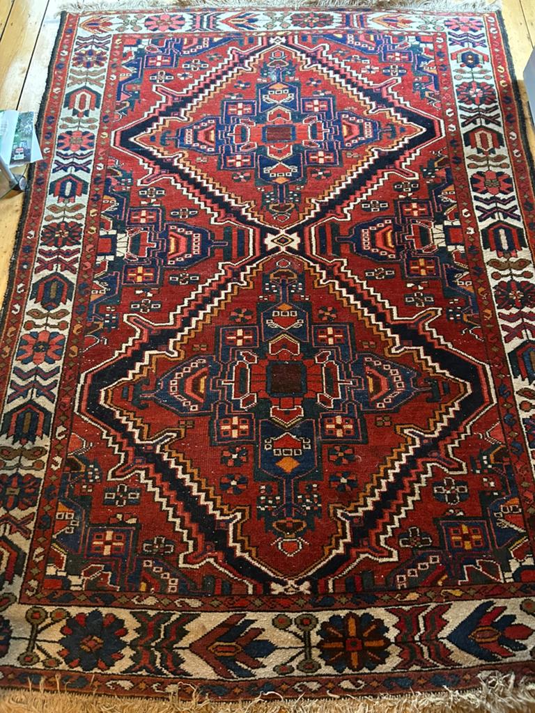 Bagthyar Perzisch tapijt nr.8444 van Lemaire en Beumer, Ophalen of Verzenden, Zo goed als nieuw, Rechthoekig, 200 cm of meer