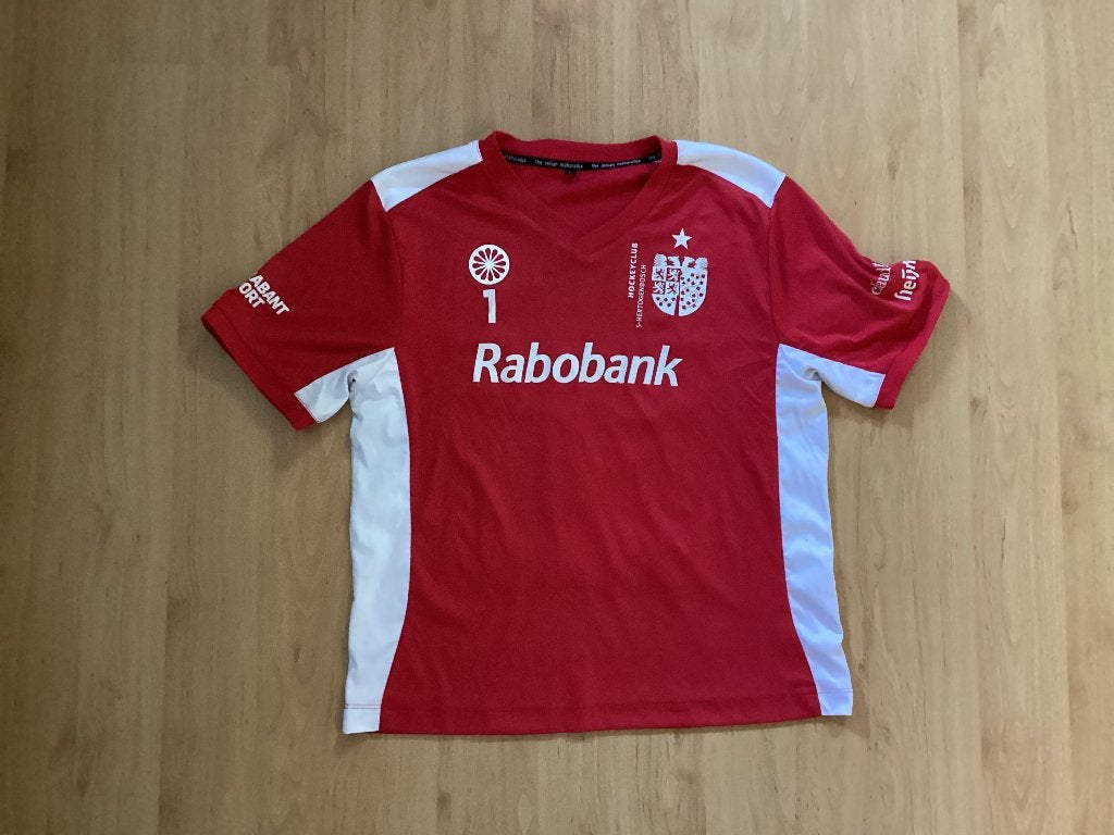 Keepersshirt hockey Josine Koning HC Den Bosch (gesigneerd), Ophalen of Verzenden, Tas