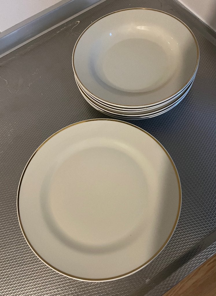 Bavaria Tirschenreuth service 6x, Overige merken, Ophalen of Verzenden, Zo goed als nieuw, Bord(en)