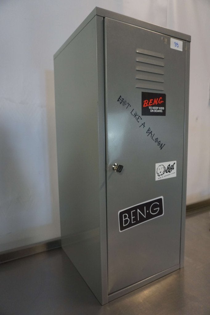 Metalen kast kastje lockerkast opbergkast stalen kastje, Gebruikt, Niet ingevuld, Niet ingevuld, Ophalen