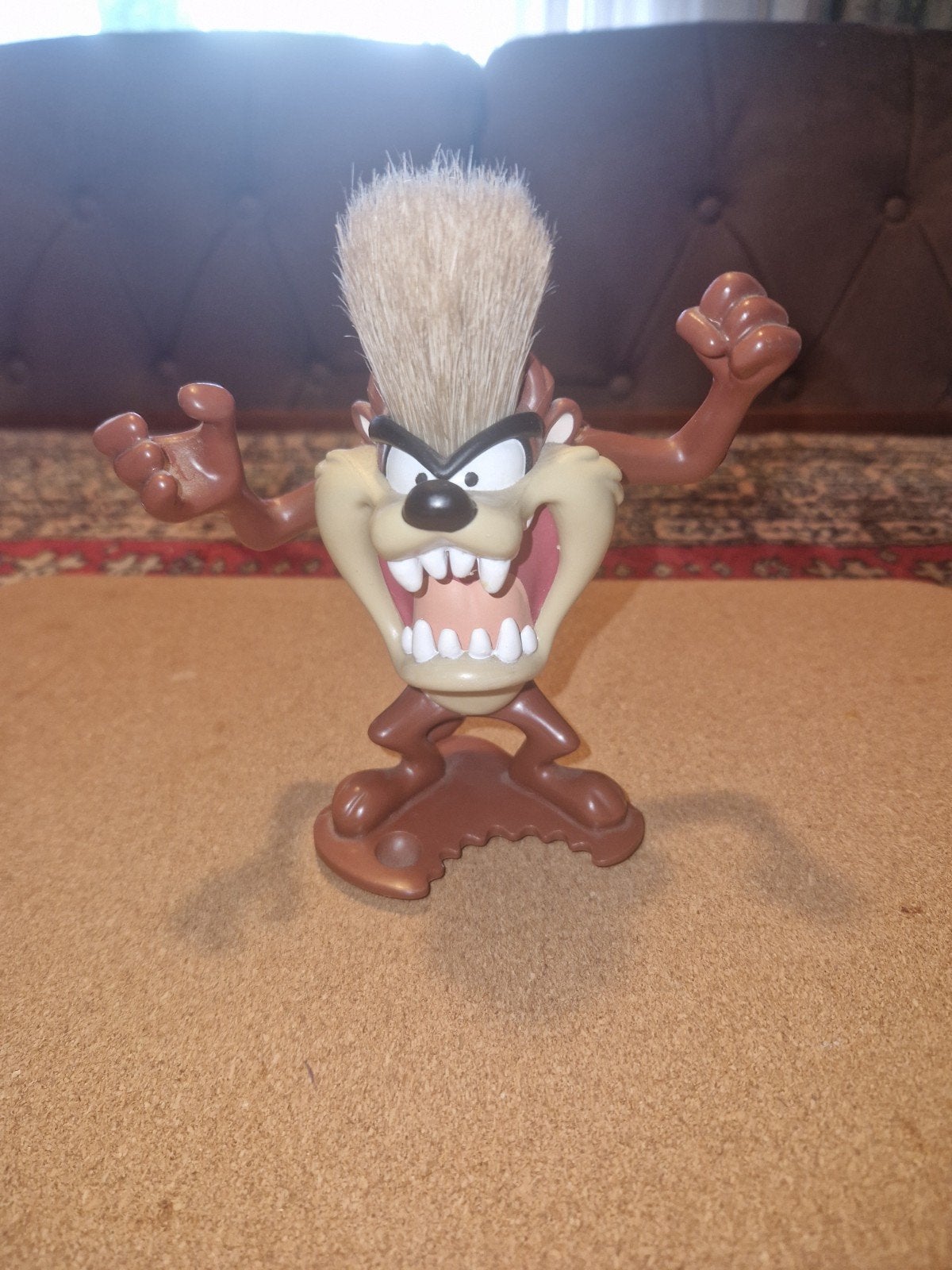 Vintage Tazmanian Divil T.A.Z scheerkast houder figuur 1996, Verzamelen, Stripfiguren, Ophalen of Verzenden, Overige figuren, Zo goed als nieuw
