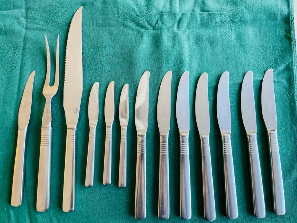 Bestekdelen Gero Zilmeta 510 Slowfox - Duoblock, Huis en Inrichting, Keuken | Bestek, Ophalen of Verzenden, Zo goed als nieuw