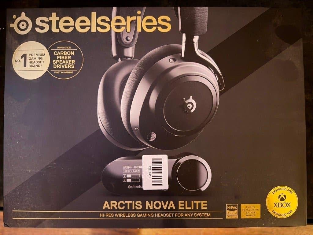 SteelSeries Arctis Nova Elite Zwart, Ophalen, Overige merken, Zo goed als nieuw, Headset