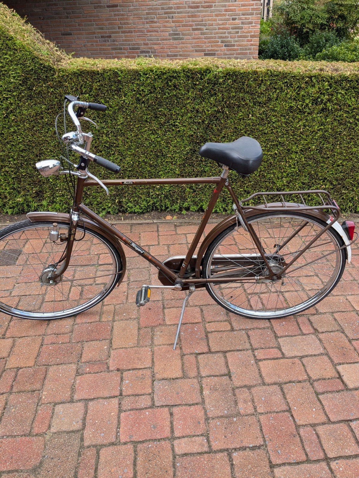 Prachtige fongers fiets met 3 versnellingen framemaat 61, 59 cm of meer, Ophalen, Trommelrem, Fongers