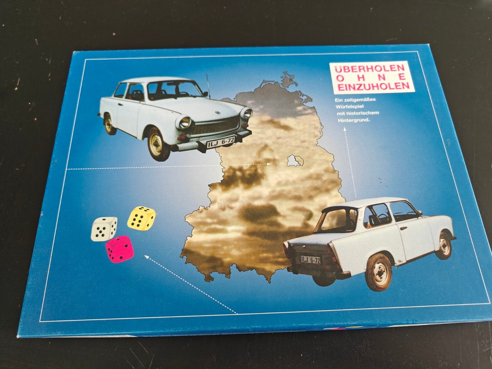 Überholen ohne Einzuholen bordspel (DDR-satire), Hobby en Vrije tijd, Gezelschapsspellen | Bordspellen, Ophalen of Verzenden