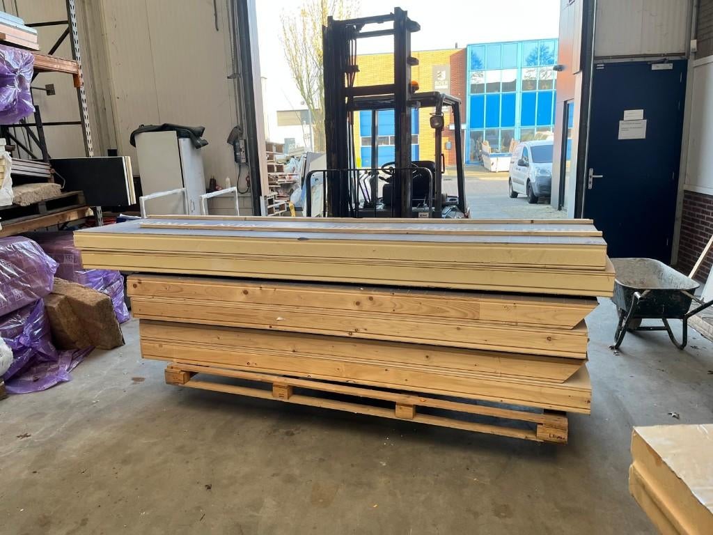 dakplaten, Doe-het-zelf en Verbouw, Platen en Panelen, Ophalen, Gebruikt, Overige materialen