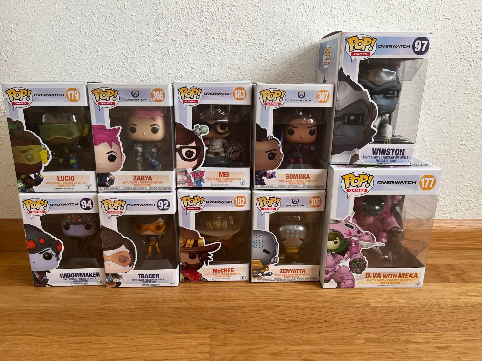 Overwatch Funko Pop! 10 Figuren, Ophalen, Zo goed als nieuw