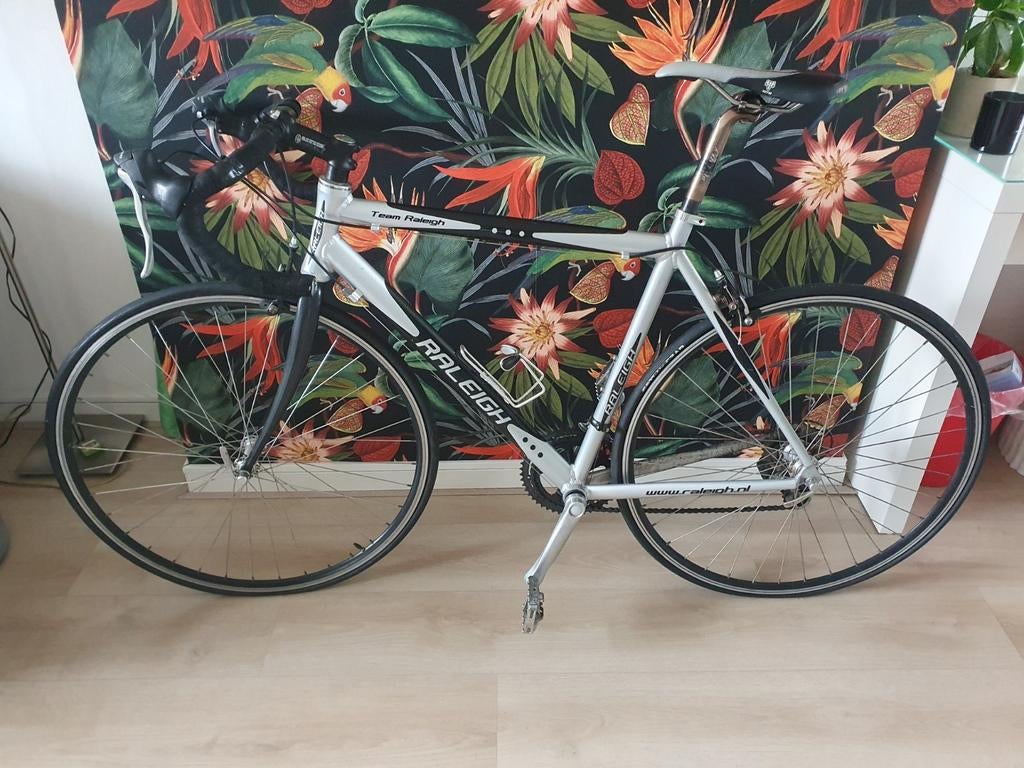 Raleigh racefiets wielrennen, Fietsen en Brommers, Fietsen | Oldtimers, 51 tot 55 cm, Ophalen, Raleigh, Jaren '60 of nieuwer