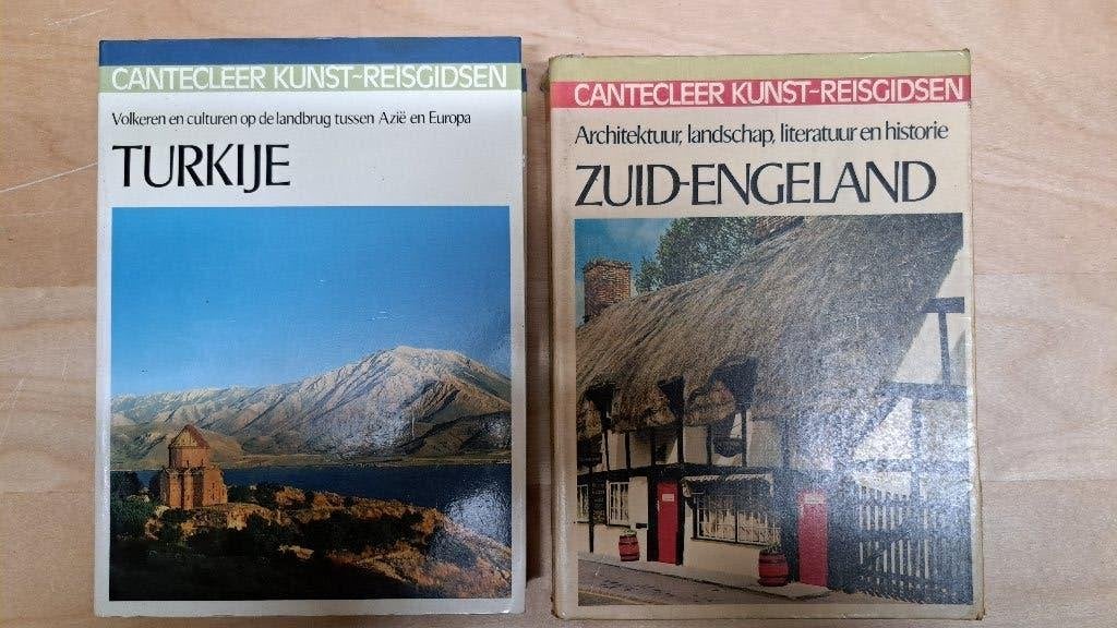 Cantecleer Kunstreisgidsen Turkije en Zuid Engeland, Boeken, Europa, Ophalen of Verzenden, Reisgids of -boek, Cantecleer Kunst