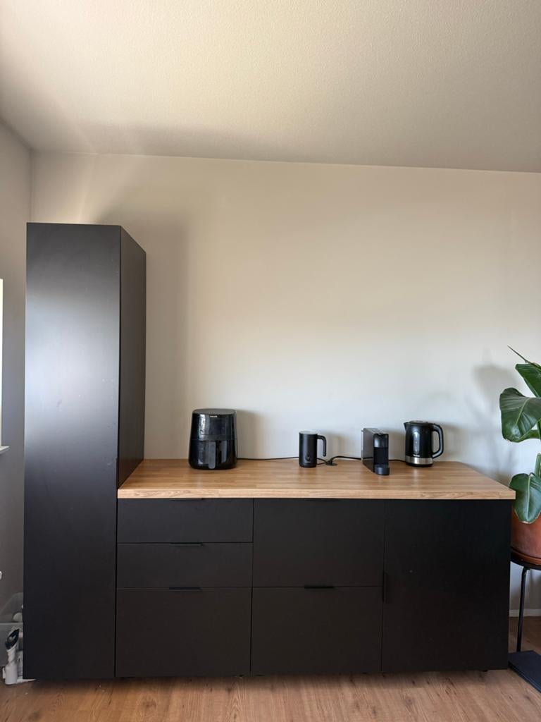 Ikea Metod Keuken met Maximera frontjes - Zo goed als nieuw, Ophalen, Zwart, Overige typen, Zo goed als nieuw
