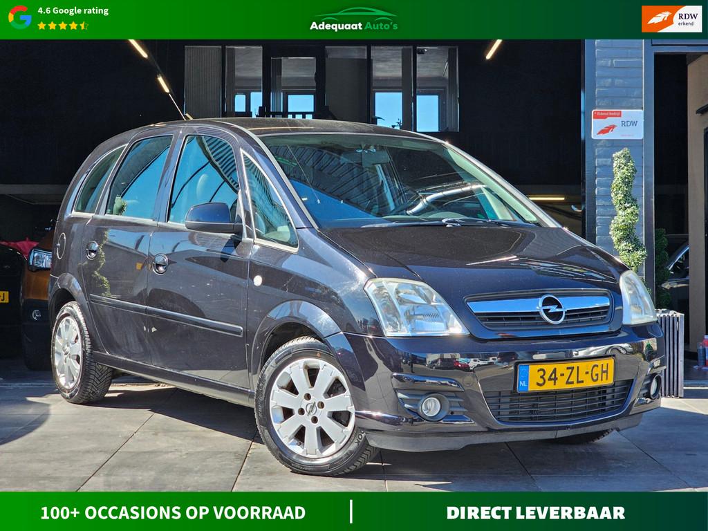 Opel Meriva 1.6-16V Cruise|2e eig|NAP|Airco|Trekhaak|AUX|APK, Auto's, Voorwielaandrijving, Gebruikt, Huisgarantie, Met garantie (alle)