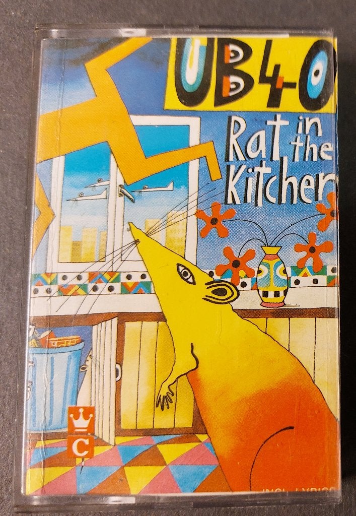 UB40 CASSETTE Indonesie Rat in the kitchen - zeldzaam UB 40, Gebruikt, Verzenden, UB40, 1 bandje