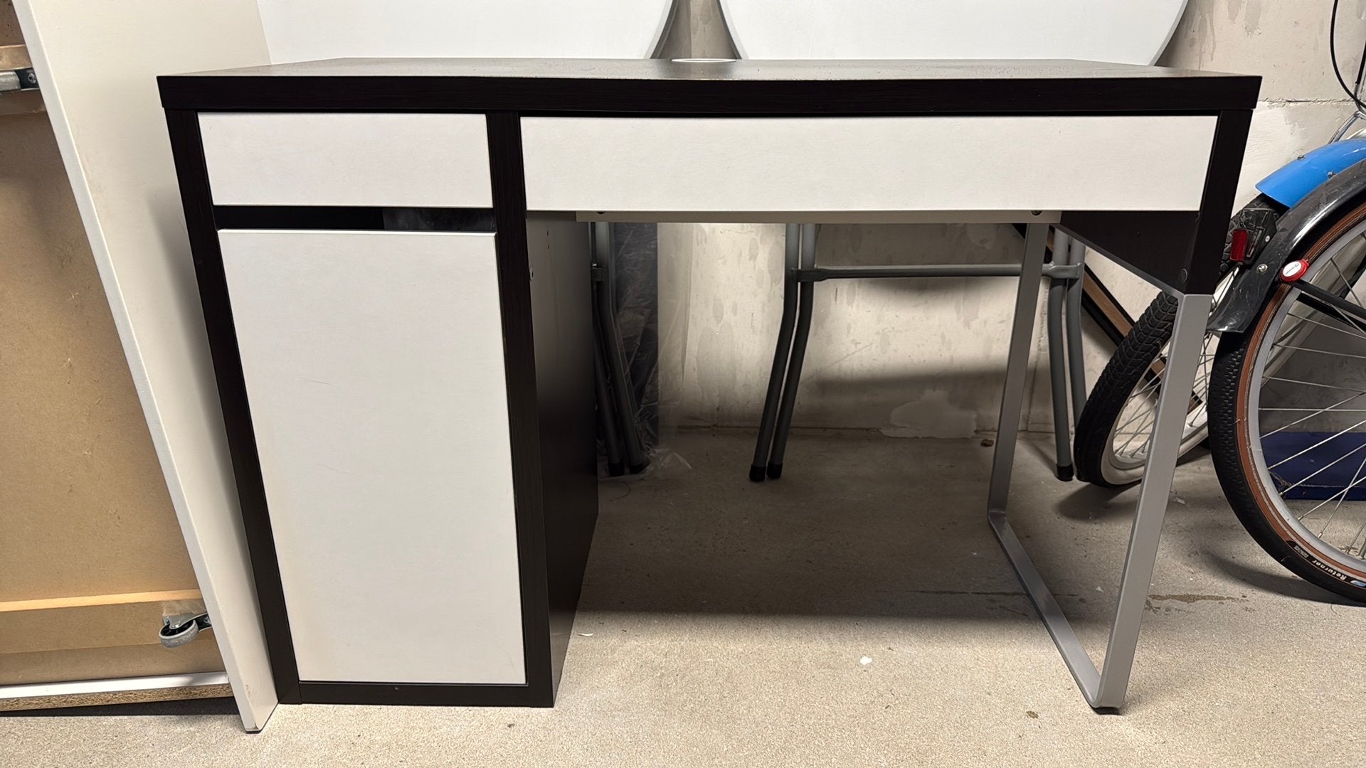 Modern bureau met lades en opbergruimte 105x50x75, Huis en Inrichting, Ophalen, Gebruikt, Met lades, Spaanplaat of MDF