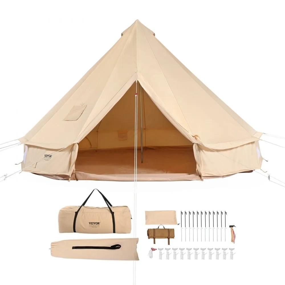 Vevor yurt tent 4meter, Caravans en Kamperen, Tenten, Ophalen, Nieuw