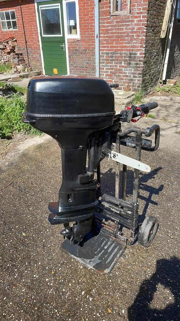 Evinrude 6 pk 4 takt langstaart, 5 tot 10 pk, Viertaktmotor, Ophalen of Verzenden, Zo goed als nieuw