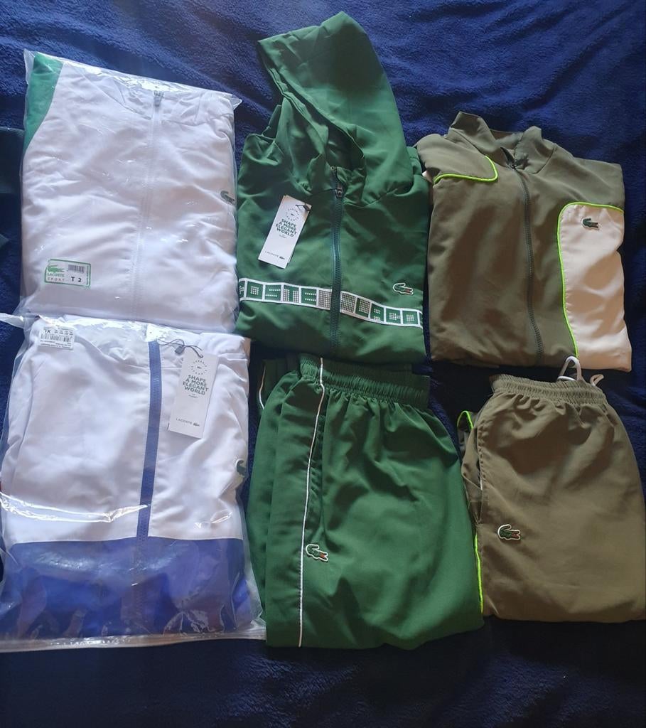 Nieuw Lacoste trainingspak - Maten M en XL beschikbaar, Ophalen of Verzenden, Nieuw, Lacoste