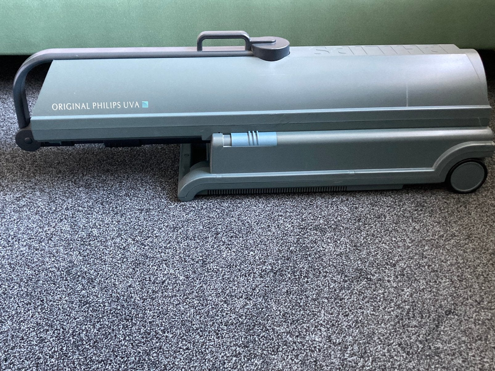 Philips zonnehemel grijs, Witgoed en Apparatuur, Ophalen, Gebruikt, Zonnebank enkelzijdig, Minder dan 10 lampen