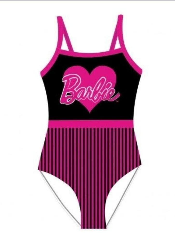 Barbie Zwempak / Badpak - Maat 104/110 - 116/122 - 128/134, Maat 116, Meisje, Badpak, Nieuw
