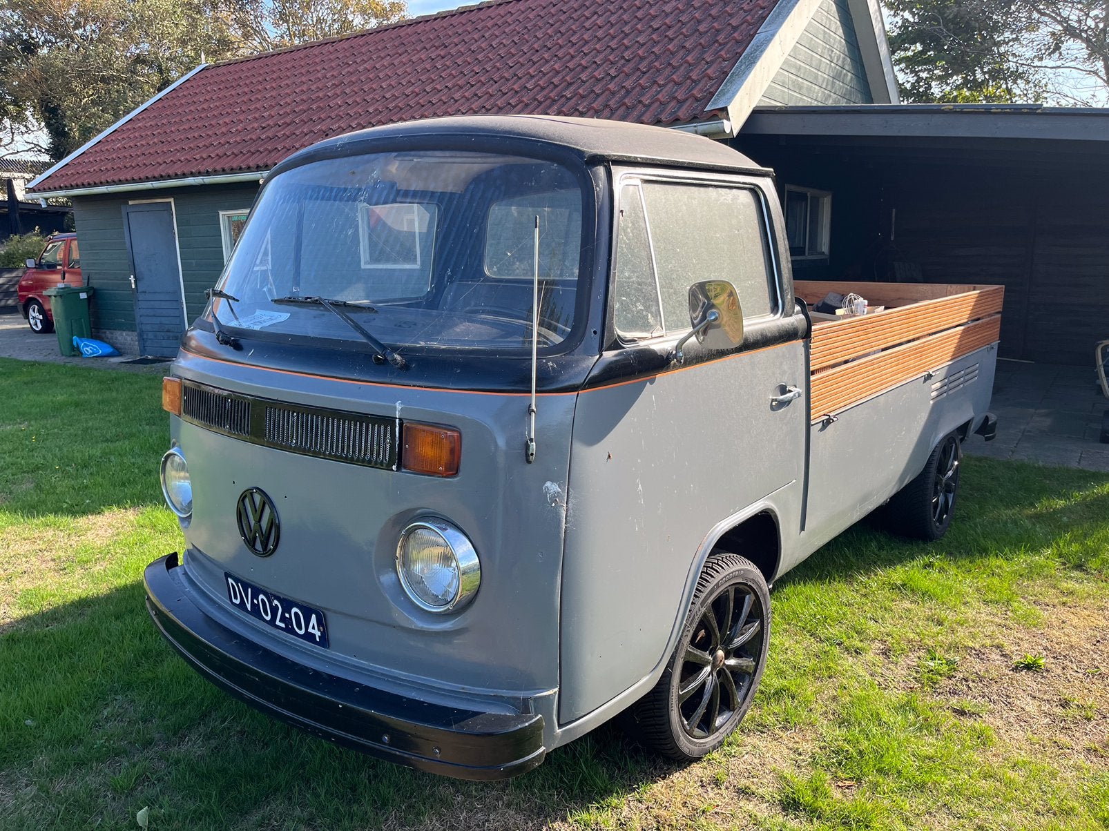 Volkswagen T2 pick up, Overige carrosserieën, Handgeschakeld, Particulier, Zilver of Grijs