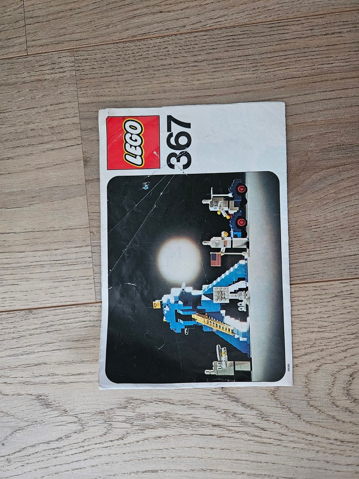 lego 367 instructie boekje, Gebruikt, Lego, Ophalen of Verzenden, Space