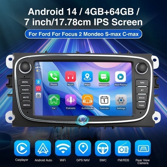 Android 14 Autoradio – Multimedia Speler – Car Stereo, Corvance B.V., Verzenden, Nieuw, Corvancebol@gmail.com