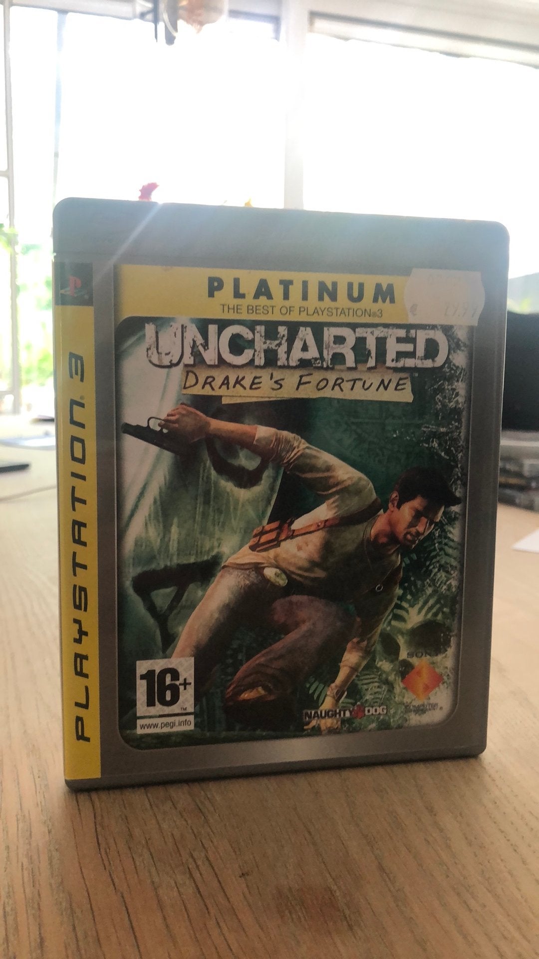 Uncharted Drake’s fortune platinum PS3, Spelcomputers en Games, Avontuur en Actie, 1 speler, Ophalen of Verzenden, Zo goed als nieuw