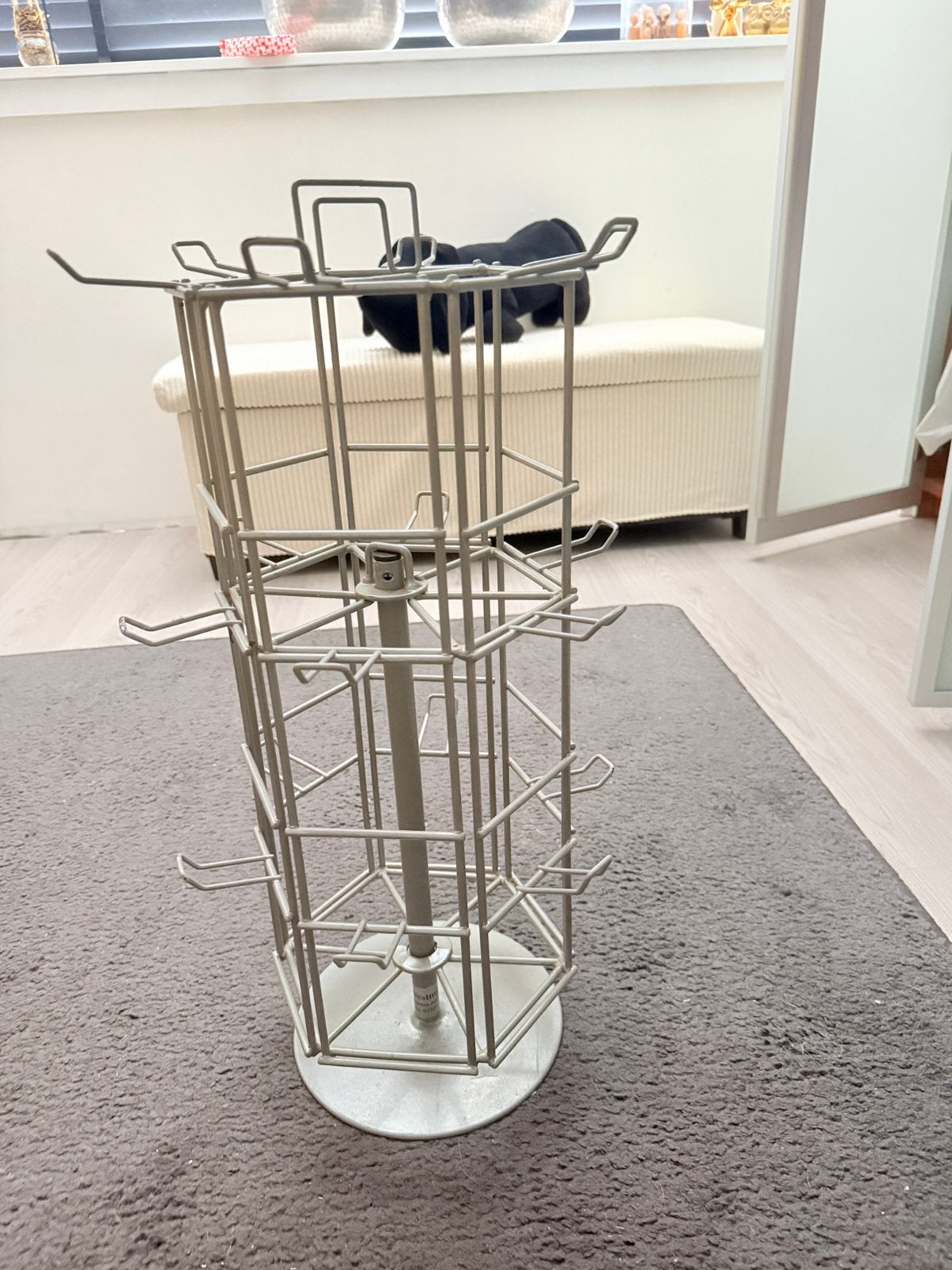 Carrousel display voor sieraden tafelmodel, Ophalen, Zo goed als nieuw