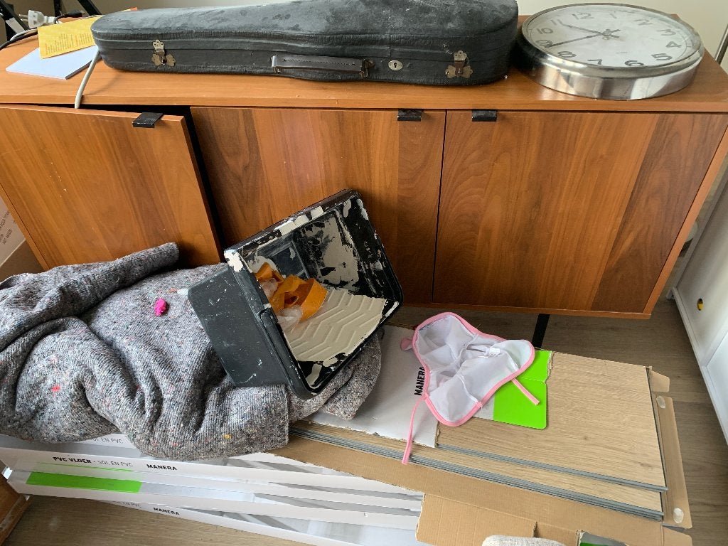 GRATIS TV Meubel, Ophalen, Gebruikt, 100 tot 150 cm, Minder dan 100 cm