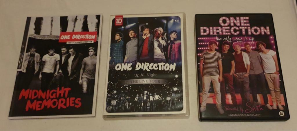 One Direction dvd's met Harry Styles, Ophalen of Verzenden, Zo goed als nieuw