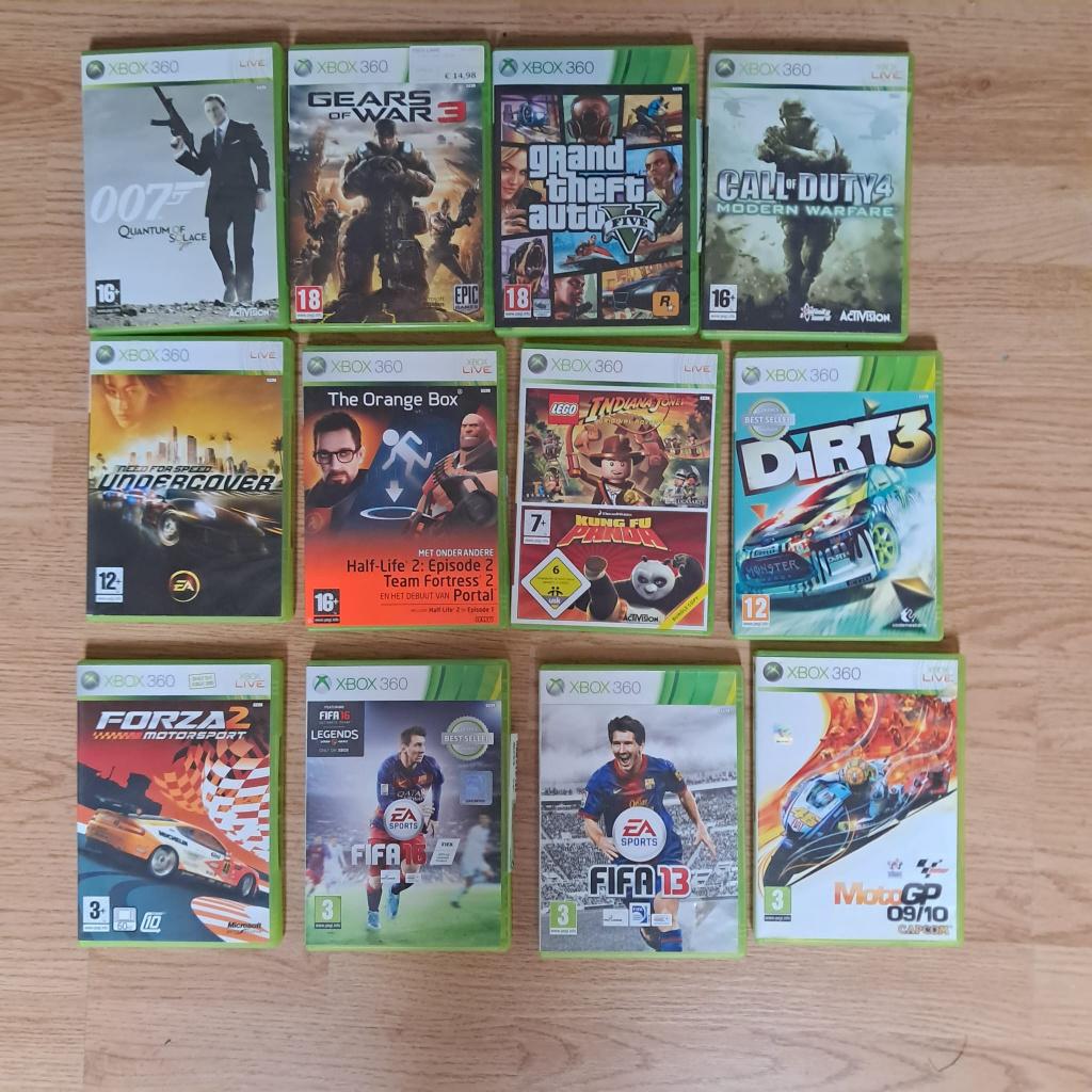 xbox games, 1 speler, Ophalen, Gebruikt, Vanaf 3 jaar
