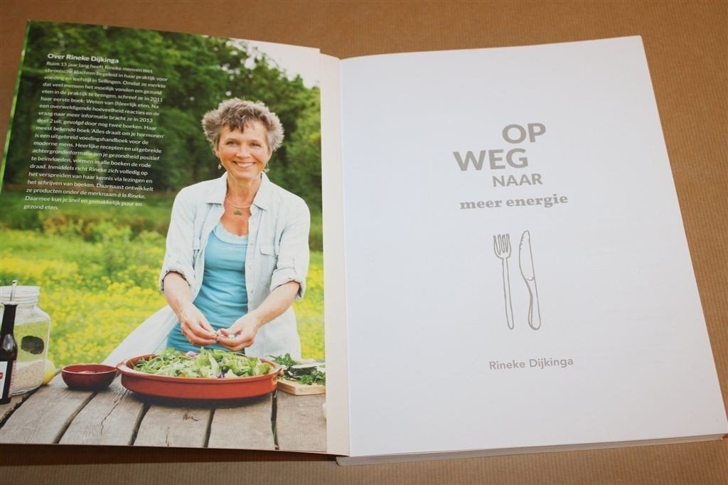 Op Weg Meer Energie — Voeding & Recepten, Rineke Dijkinga, Ophalen of Verzenden, Gelezen