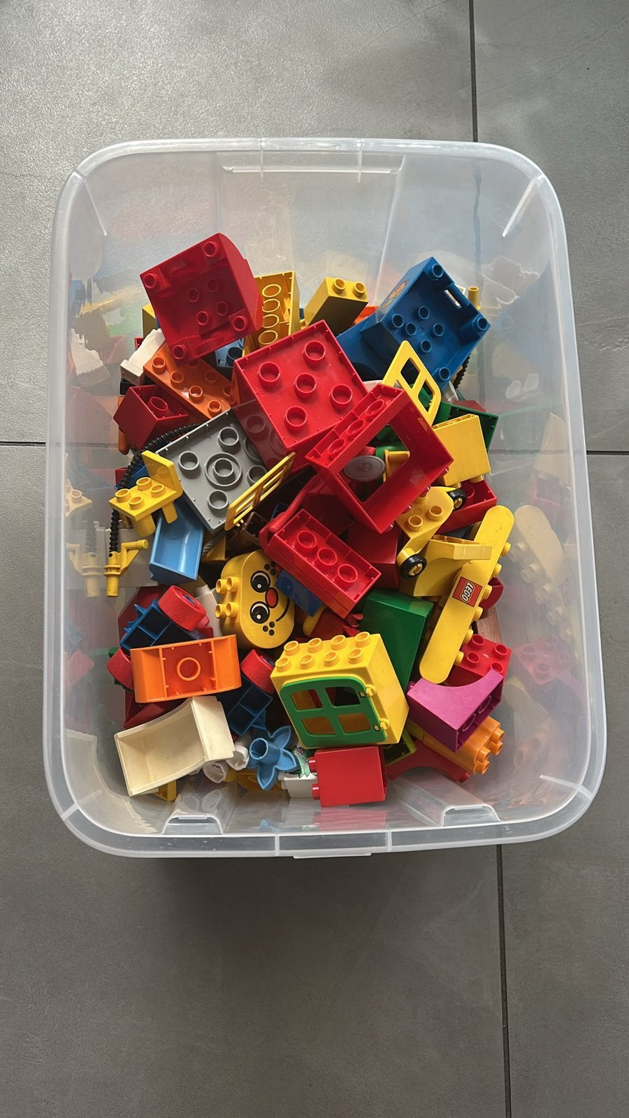 Duplo mey name dieren, poppetjes en andersoort blokken, Gebruikt, Overige thema's, Lego, Ophalen of Verzenden