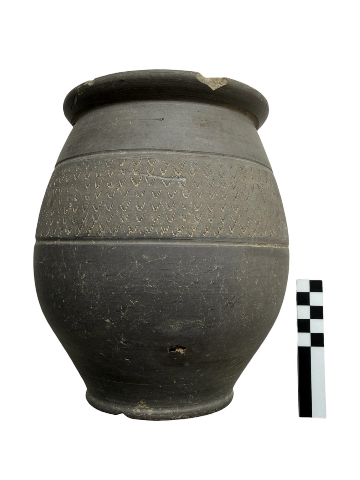 Romeinse pot Tienense waar (België) bodemvondst, Ophalen of Verzenden