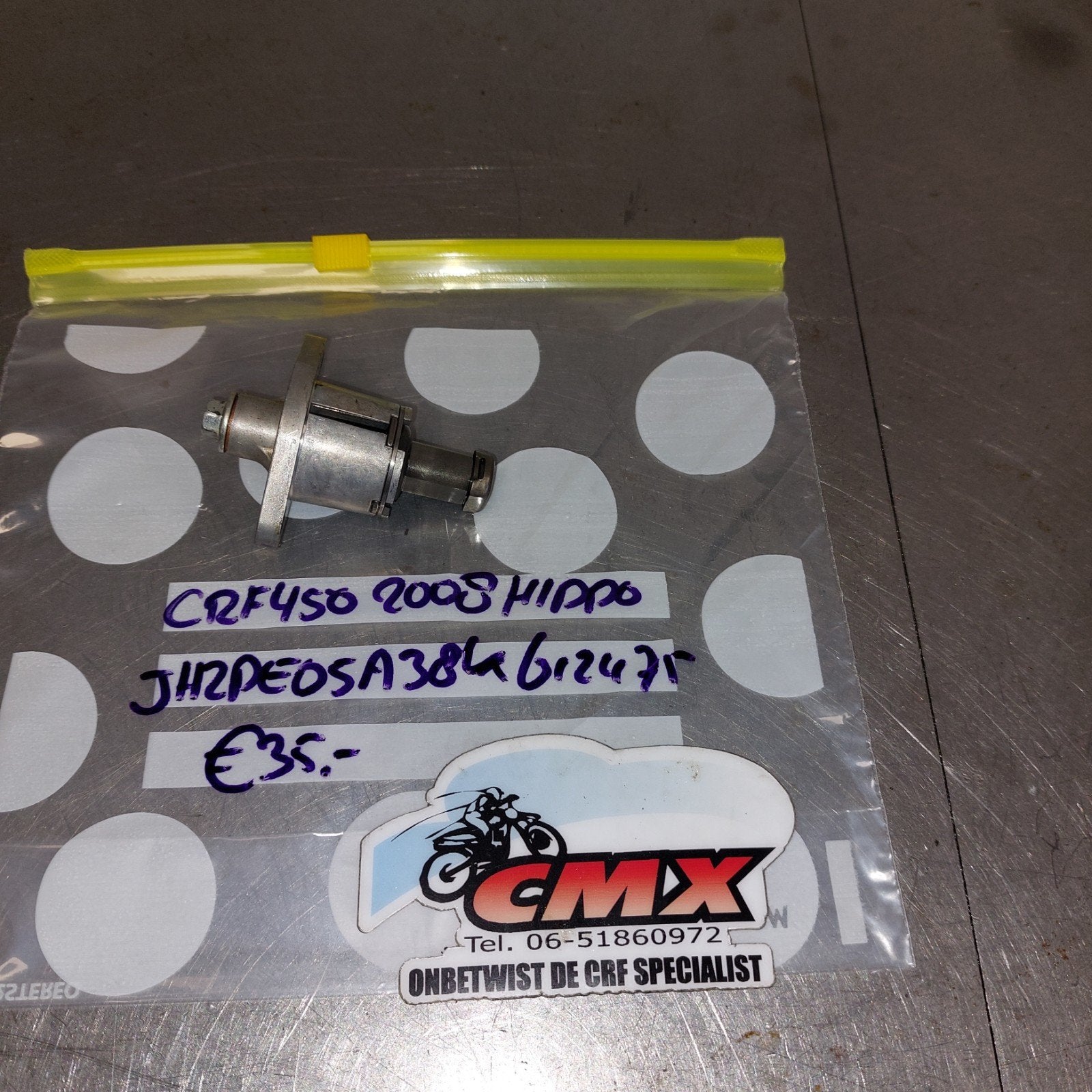 Nokkenaskettingspanner Honda CRF450 (2008), Motoren, Ophalen, Cmx, Cmx, Cmx