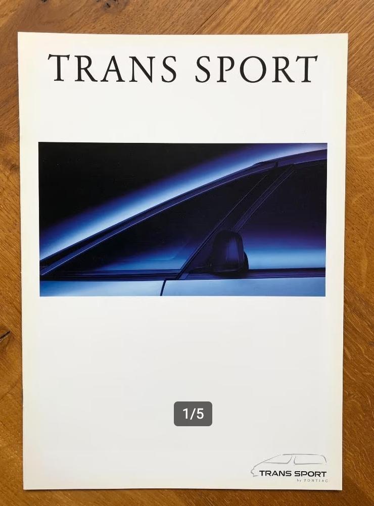 Pontiac Trans Sport folder 1995, Verzenden, Overige merken, General Motors, Nieuw