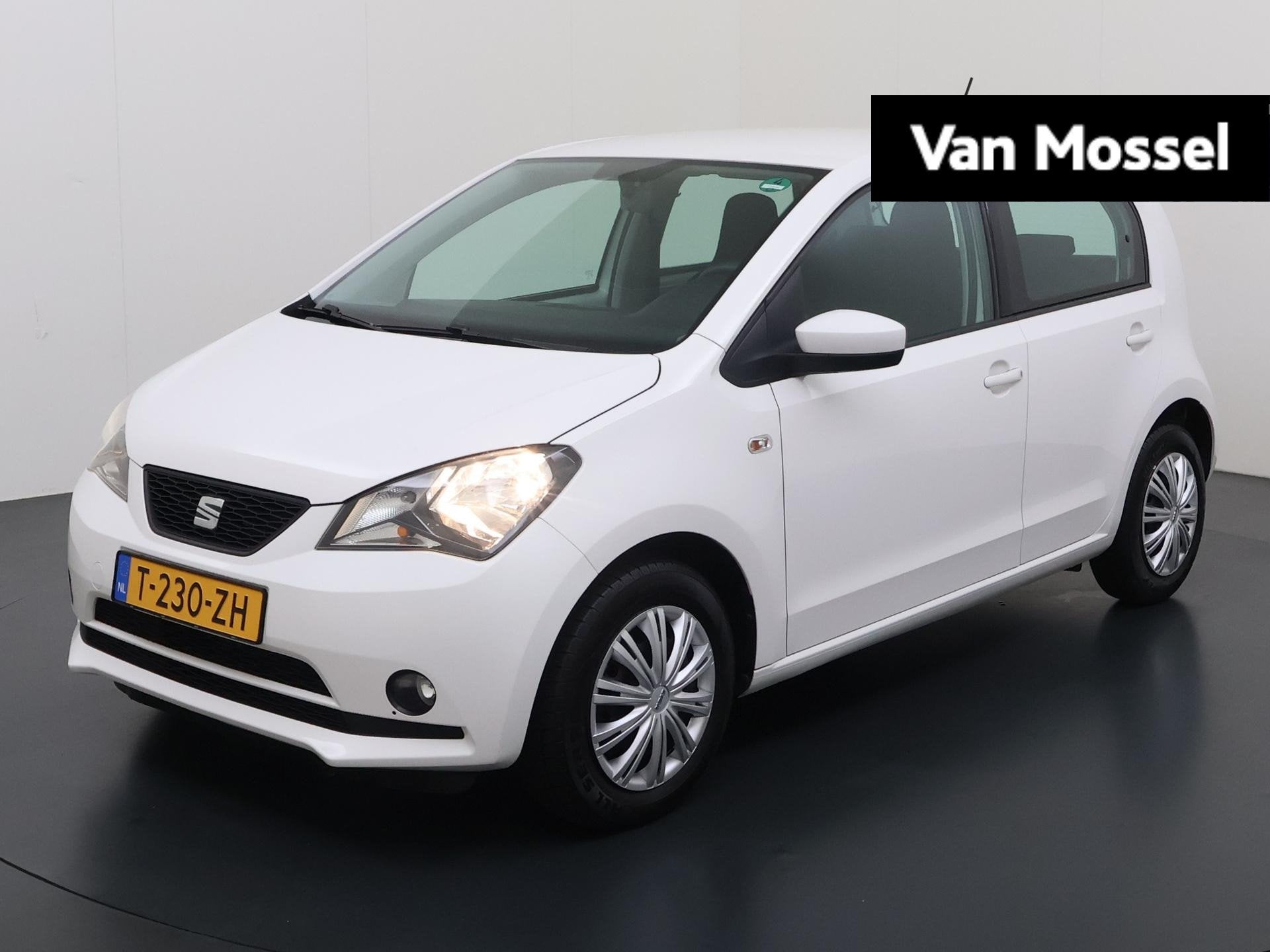 SEAT Mii 1.0 Style | Airco | Parkeersensoren | Zuinig!, Auto's, Voorwielaandrijving, 12 maanden, Stof, Gebruikt