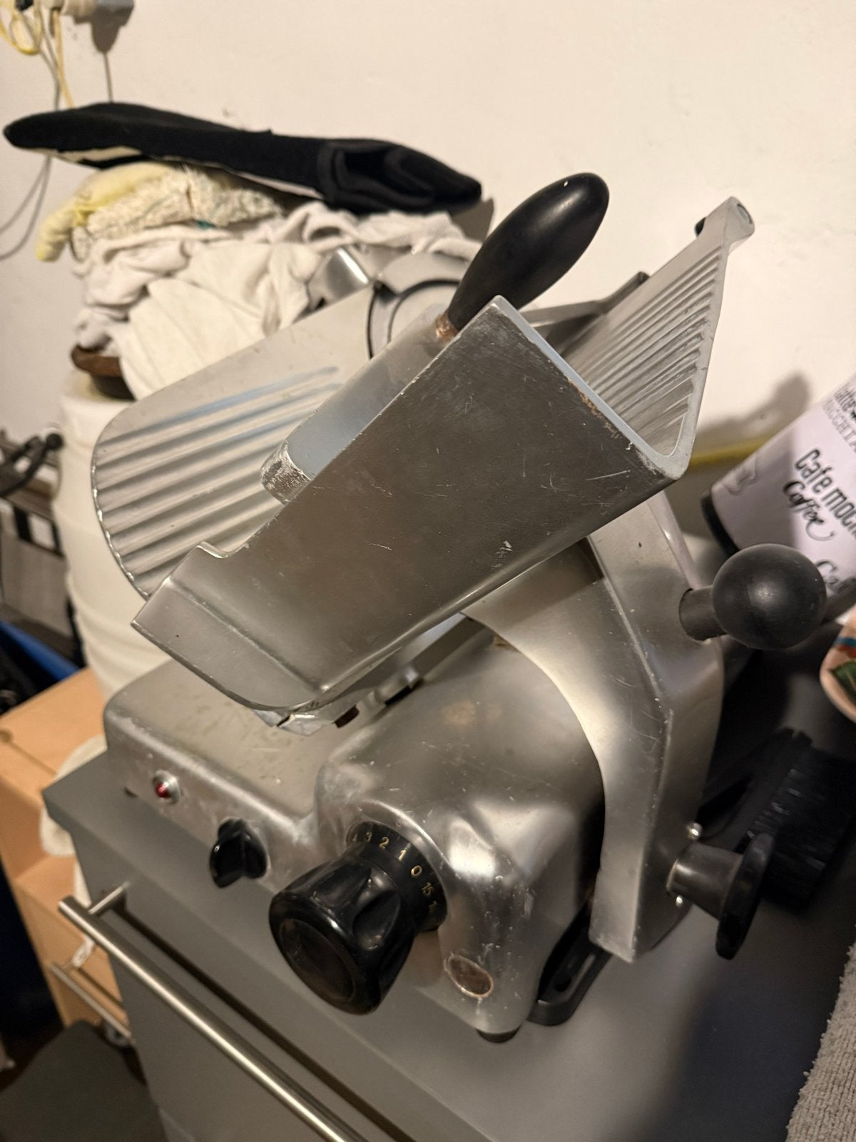 Professionele vleessnijmachine - Gebruikt, Ophalen, Gebruikt