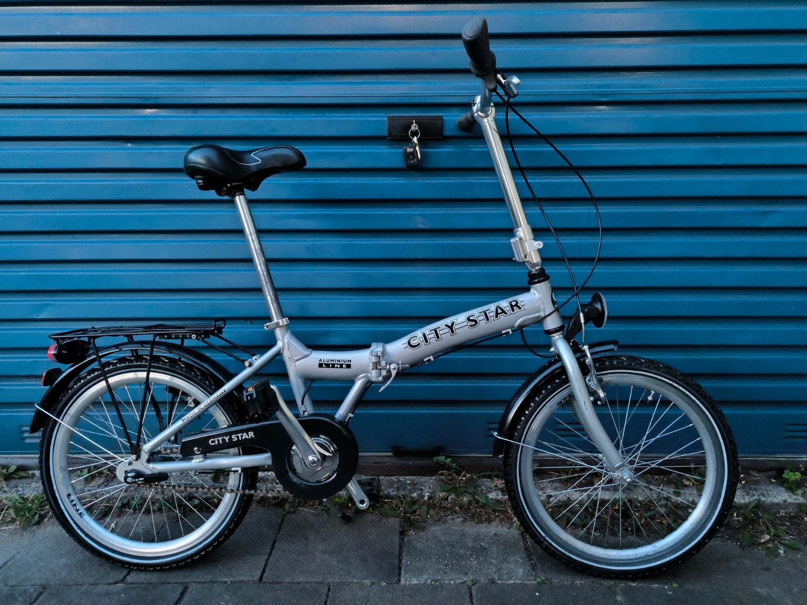 City Star Vouwfiets met 3 Versnellingen - Zo Goed Als Nieuw, 20 inch of meer, Versnellingen, Ophalen of Verzenden, Zo goed als nieuw