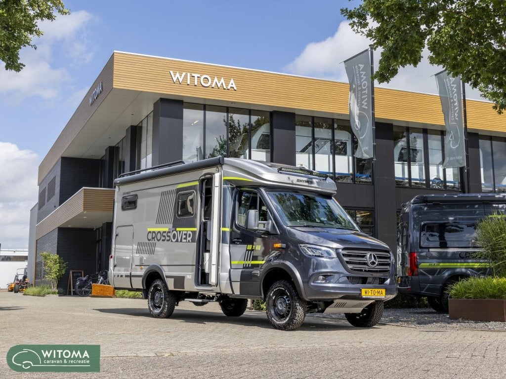 HYMER ML-T 570 CROSSOVER 4x4 DEMO AANBIEDING, Caravans en Kamperen, Campers, Automaat, Luifel, Standaard zit, Achteruitrijcamera