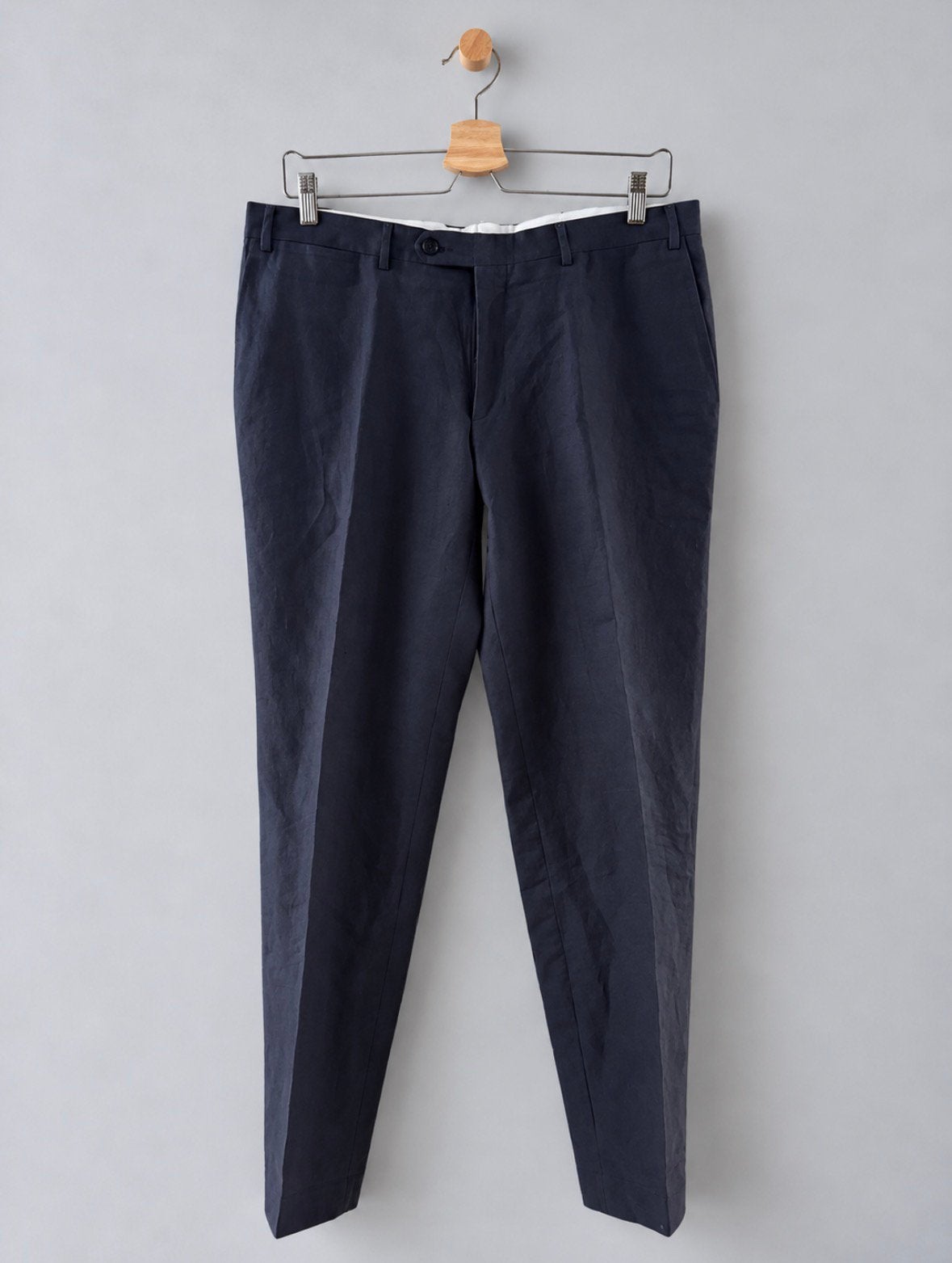 Canali 100% linnen pantalon broek navy blauw 54 XL, Kleding | Dames, Blauw, Maat 46/48 (XL) of groter, Ophalen of Verzenden, Zo goed als nieuw