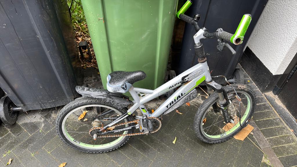 Alpina fiets, Fietsen en Brommers, Fietsen | Kinderfietsjes, Ophalen, Gebruikt, 16 tot 20 inch