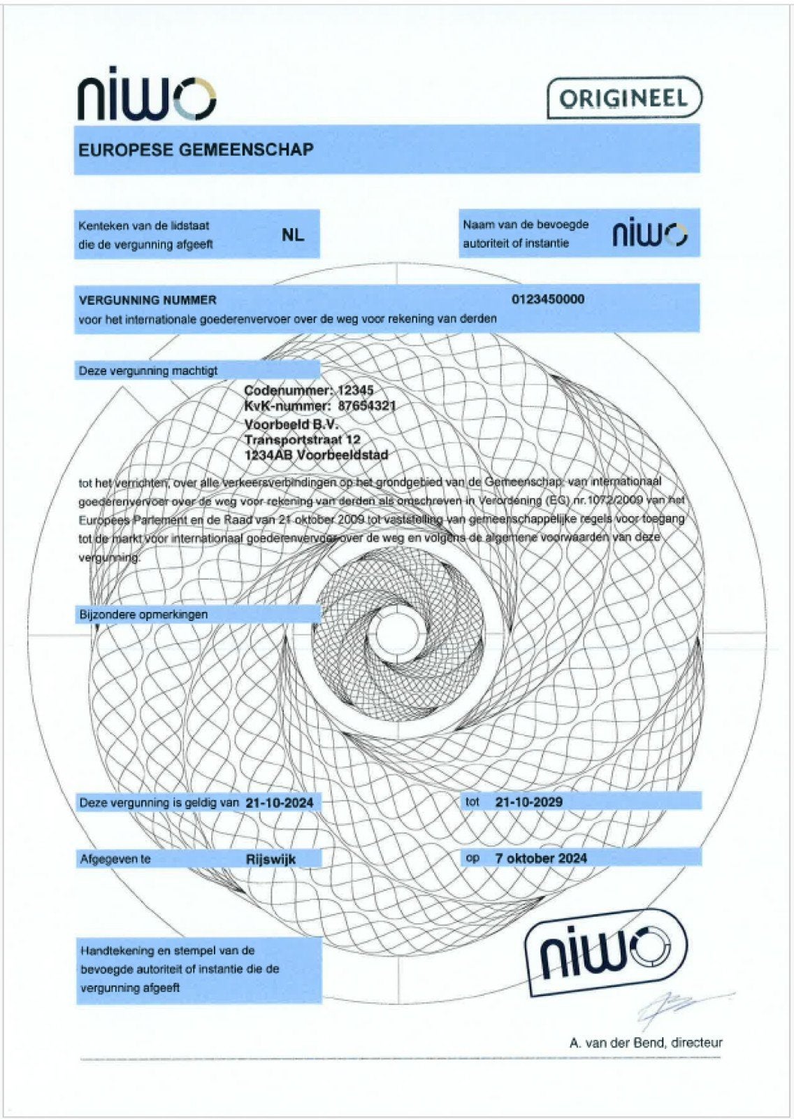 Vervoersmanager met NIWO - Rotterdam, Koeriersdiensten