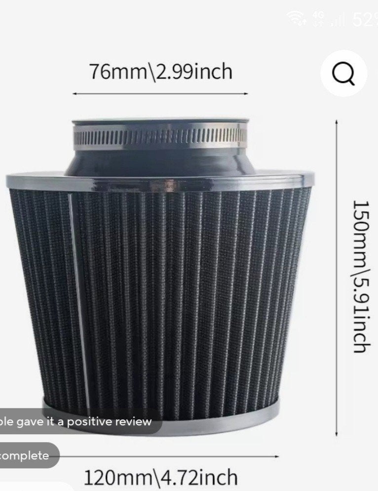 power lucht filter, Ophalen