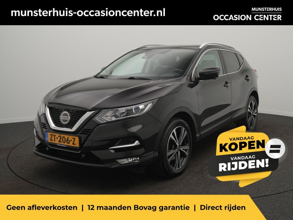 Nissan QASHQAI 1.3 DIG-T 160 PK N-Connecta - RIJKLAARPRIJS -, 12 maanden, Stof, Gebruikt, 4 cilinders