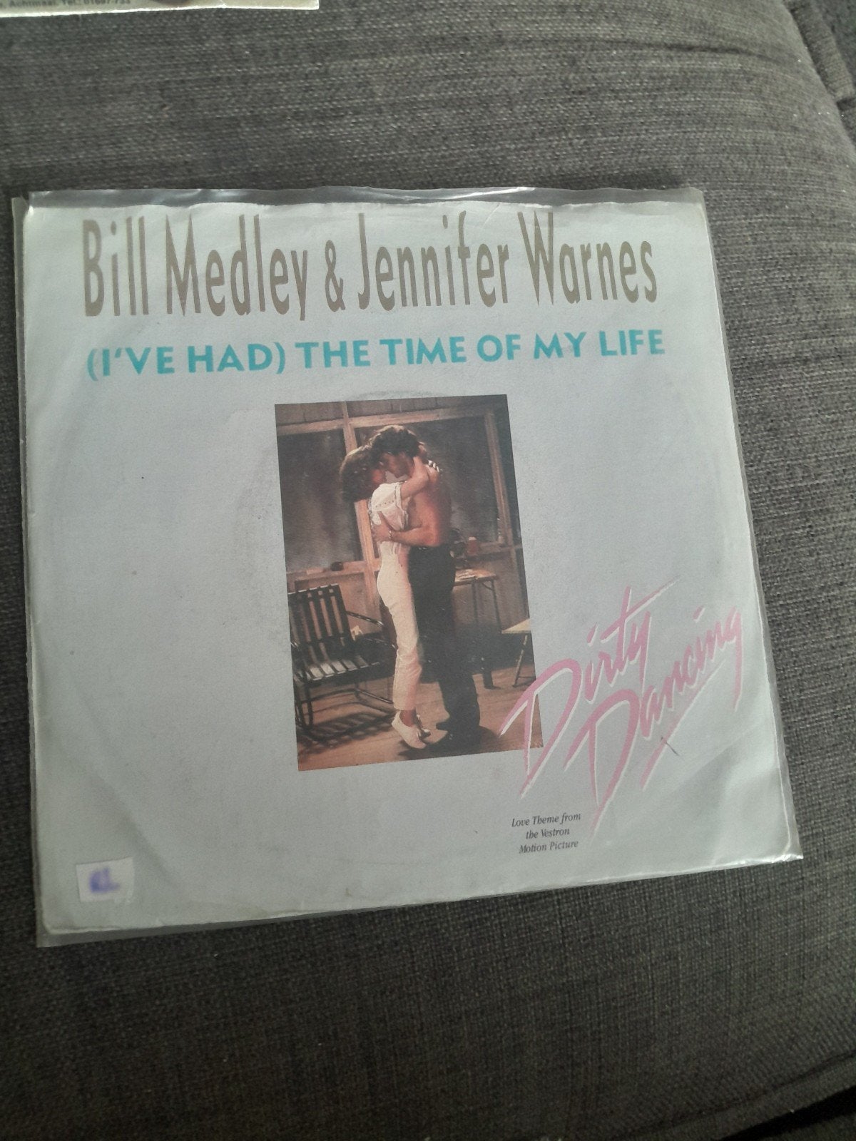 Bill Medley &Jennifer Warnes I've had the time of my life, Ophalen of Verzenden, Zo goed als nieuw, Overige formaten, Pop