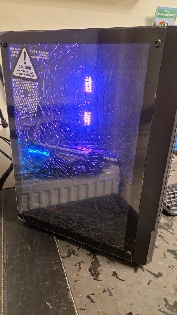 GamePC i7 RX580 FortNite Roblox Minecraft, Geen, Zelf gebouwde pc, Refurbished, Gaming