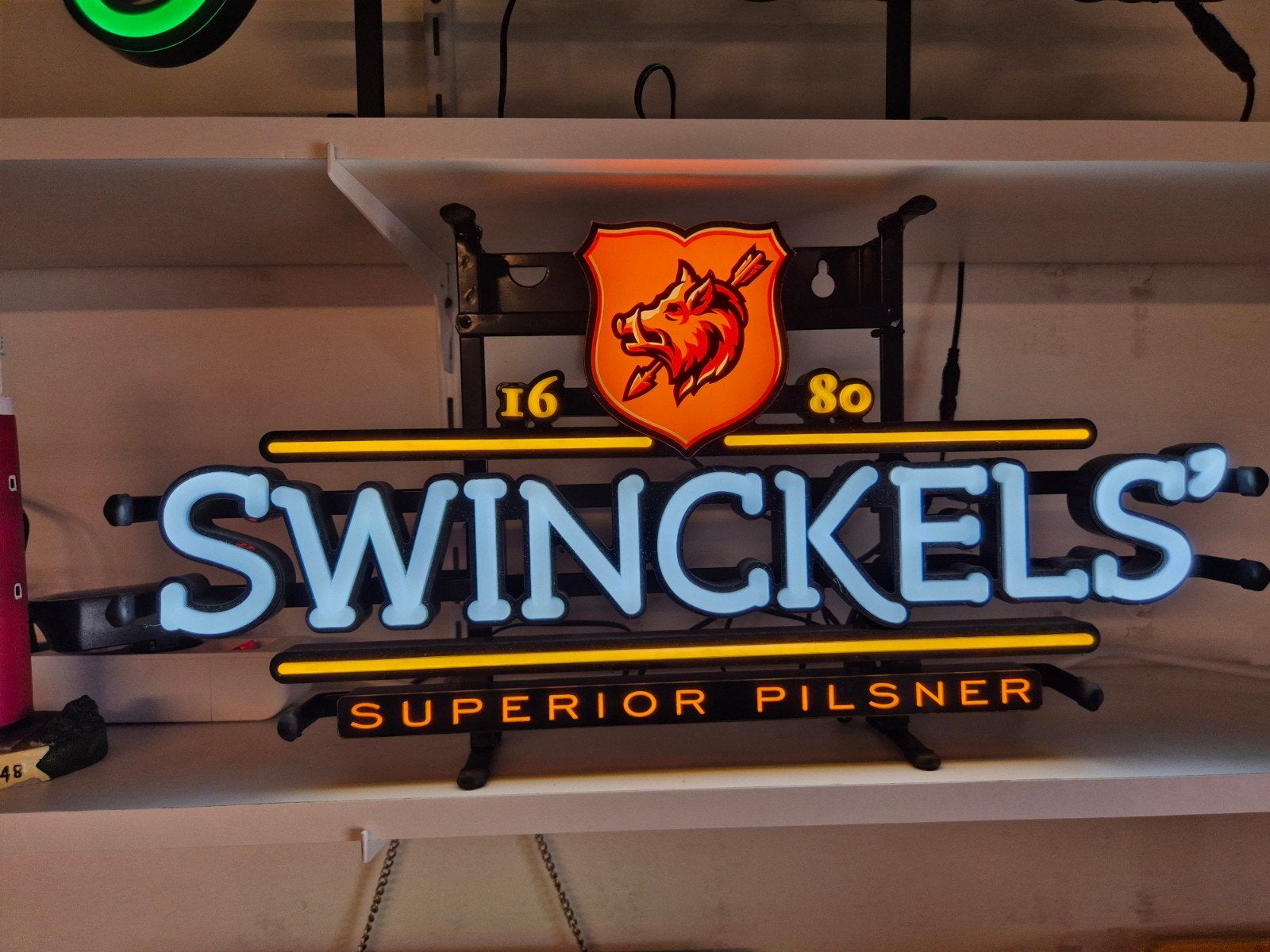SWINCKELS NEONLAMP LED, Ophalen, Zo goed als nieuw, Reclamebord, Plaat of Schild, Overige merken